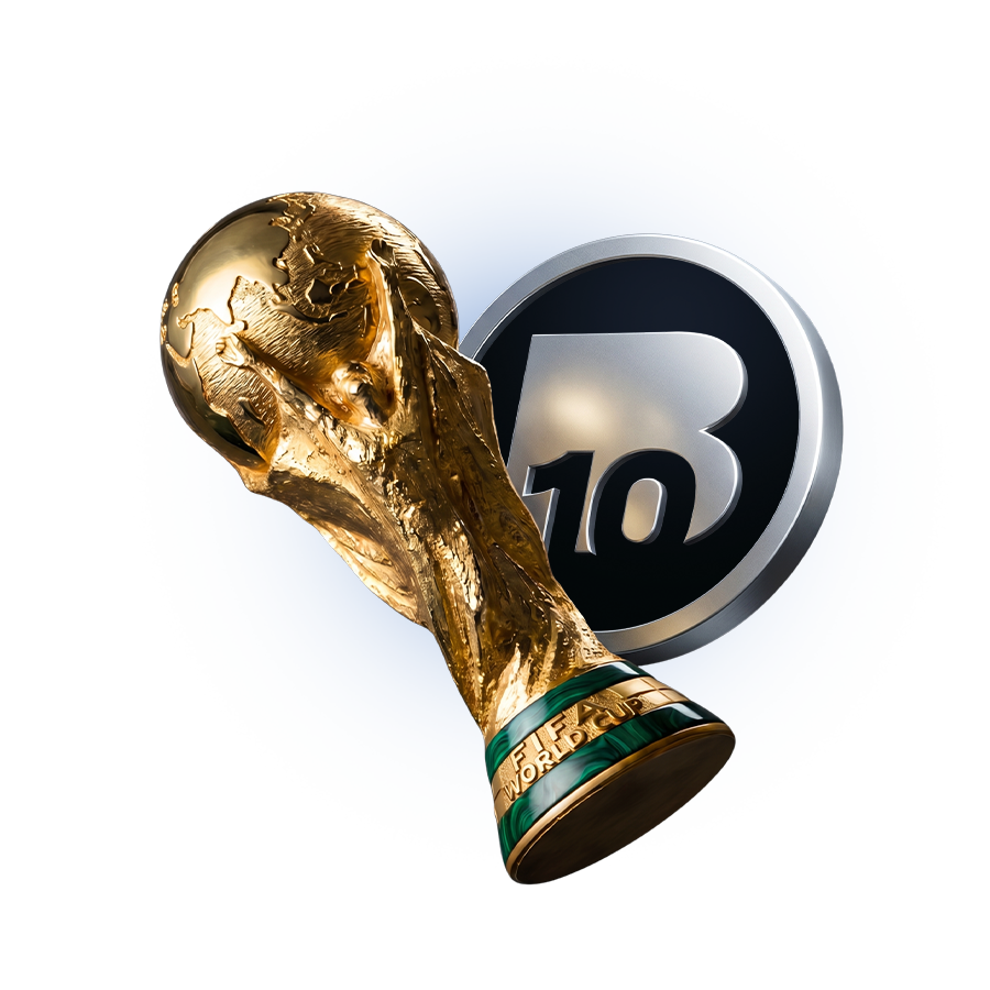 Troféu do Mundial e selo Broker10